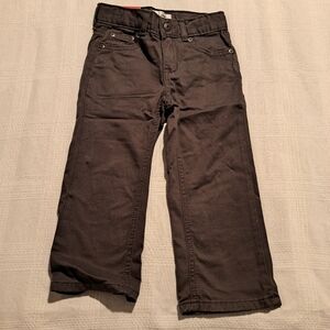 Jumping Beans boys size 3T straight leg adjustable waist pants